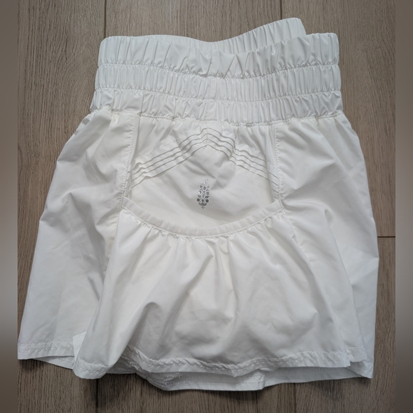 Free People Movement Get Your Flirt On Shorts White - Picture 5 of 12